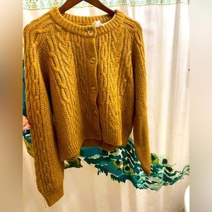 Woman’s sweater by “faherty”
